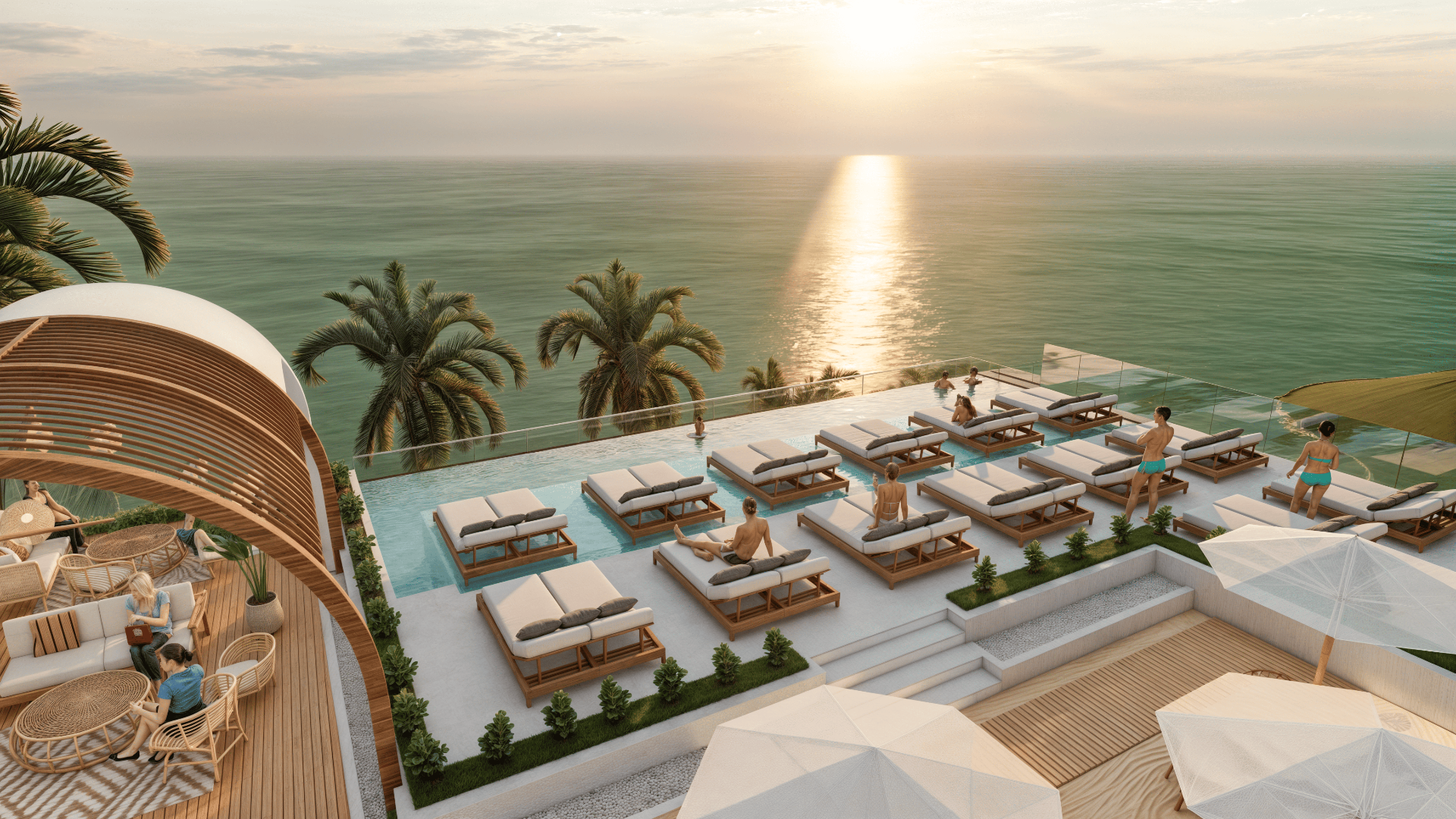 Infinity pool