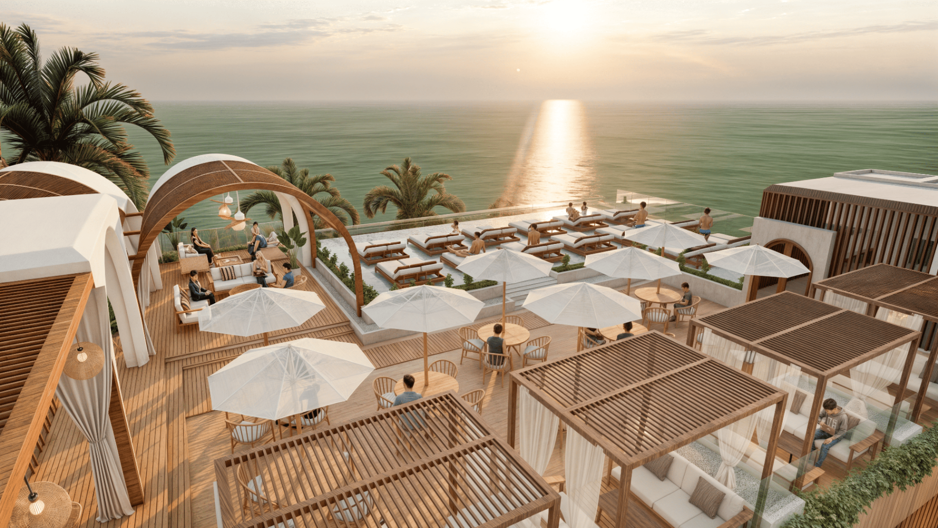 Rooftop & Sunset deck