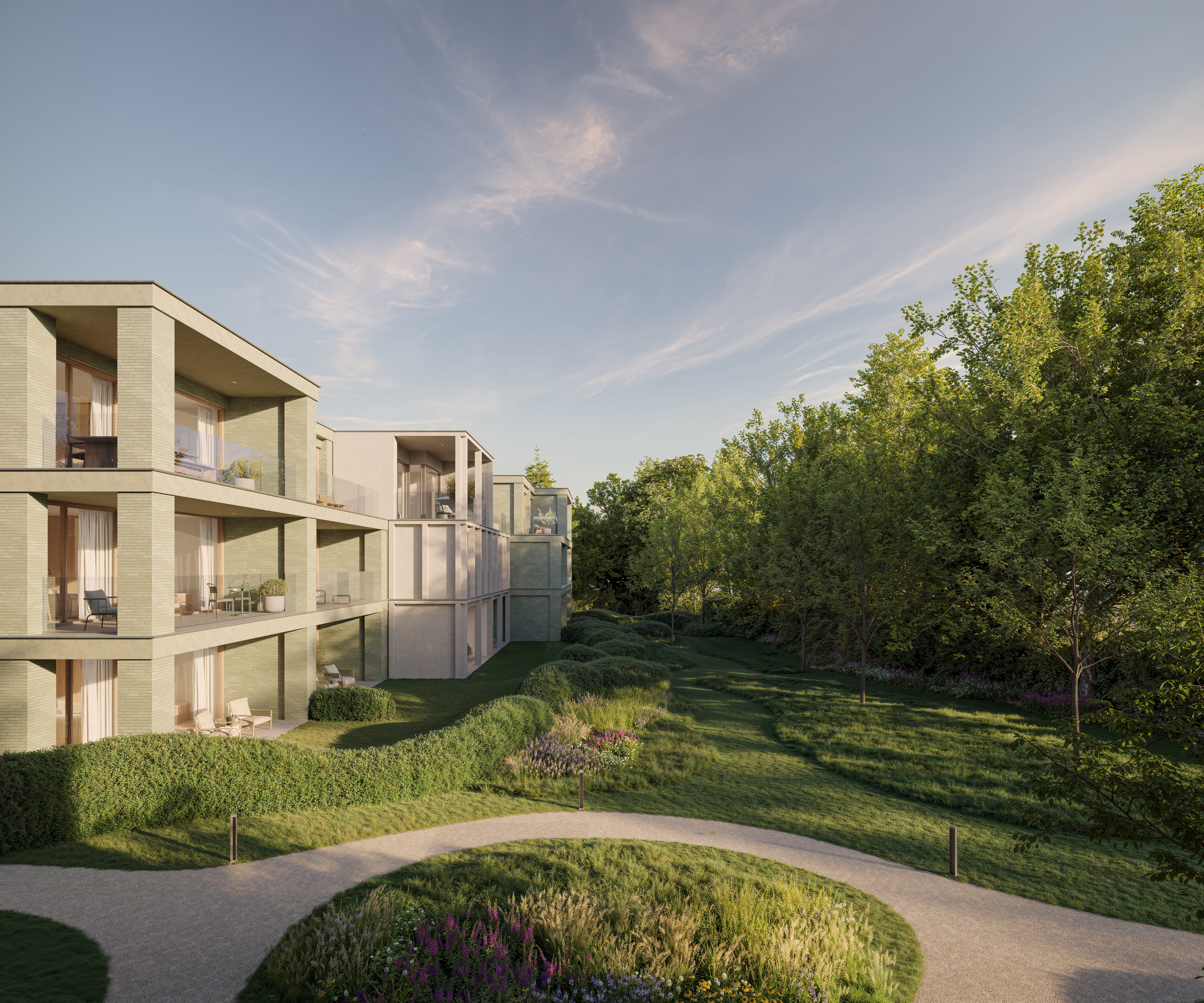 Terraszicht op de tuin