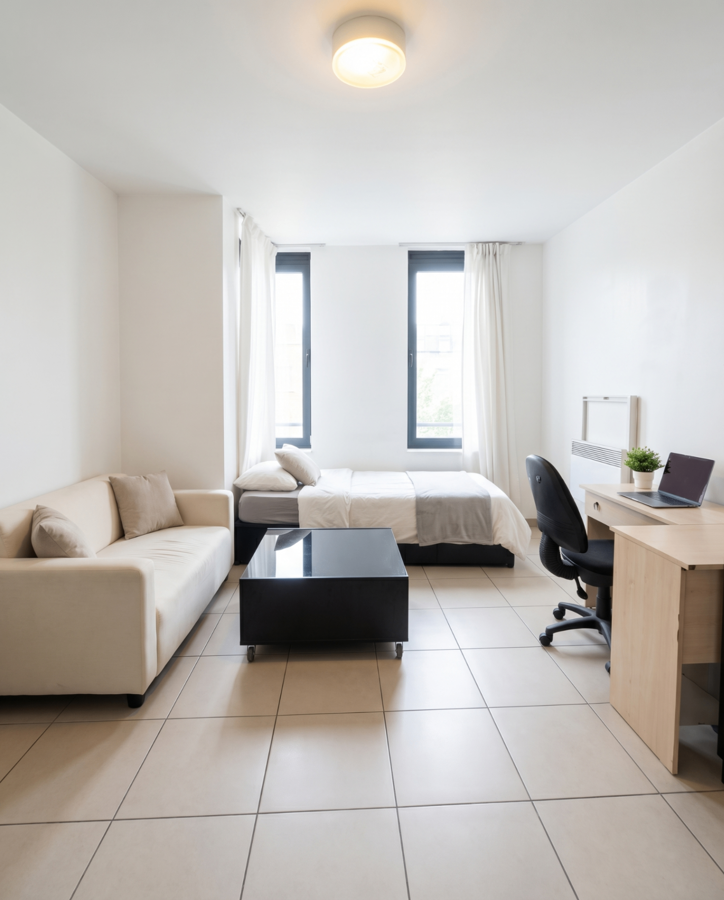 Gemeubileerde leefruimte, Aul'A, Schaarbeek, Brussel