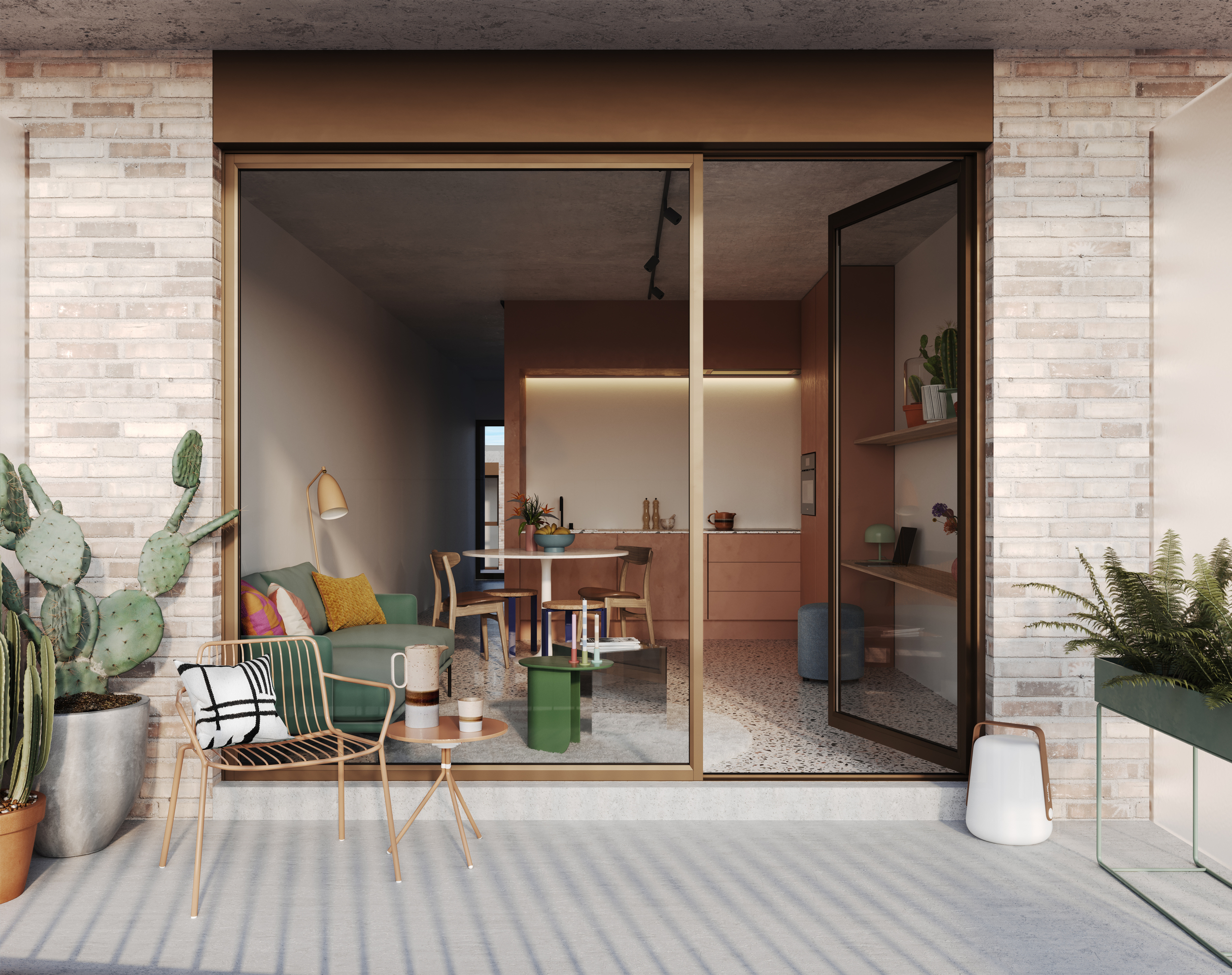 Wonen in een Kaai Studio aan de Leie in Kortrijk