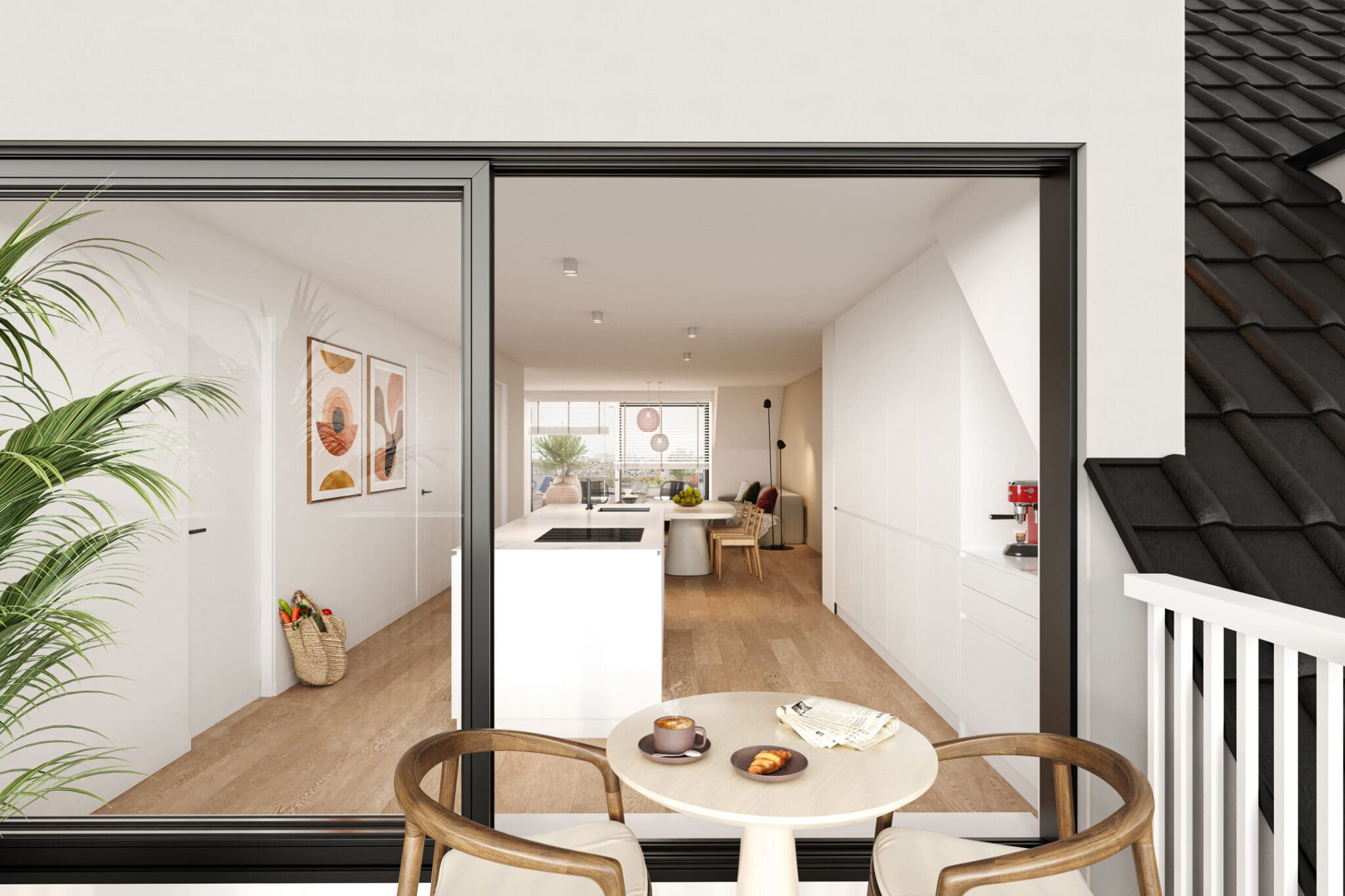 Residentie Swan nieuwbouwappartementen in het centrum van Blankenberge