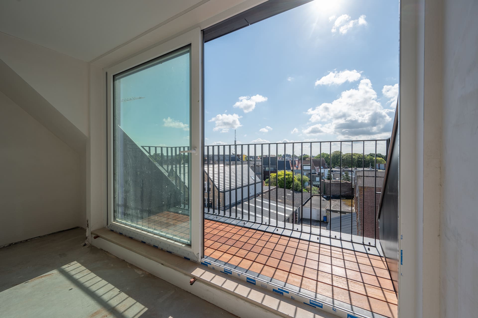 Residentie Swan in de schemering