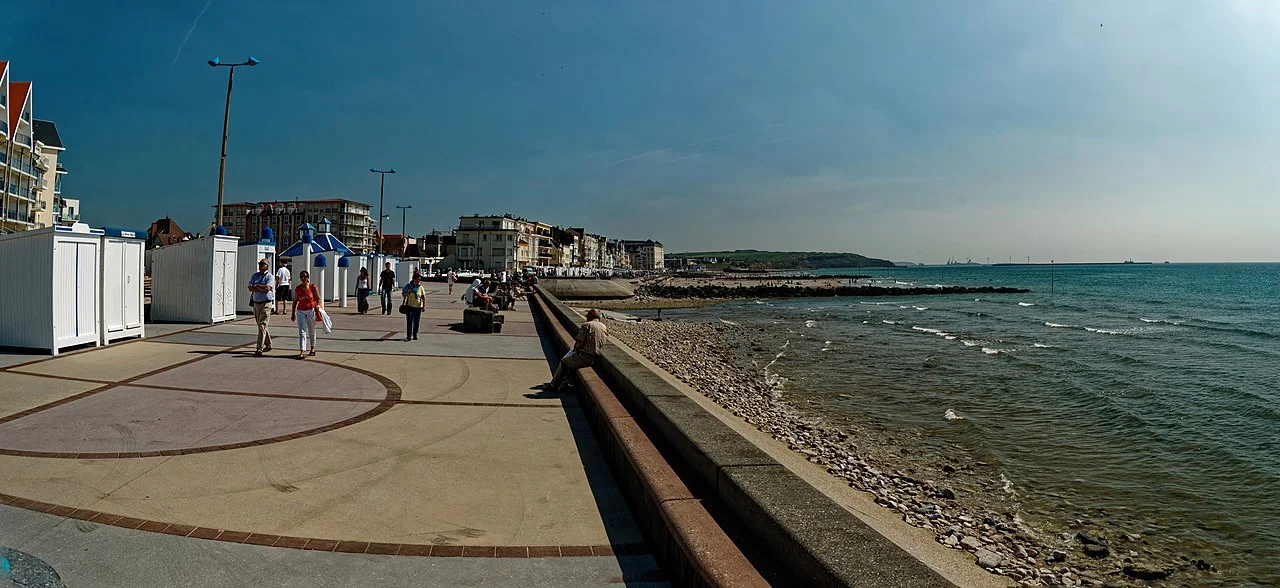 La digue de Wimereux