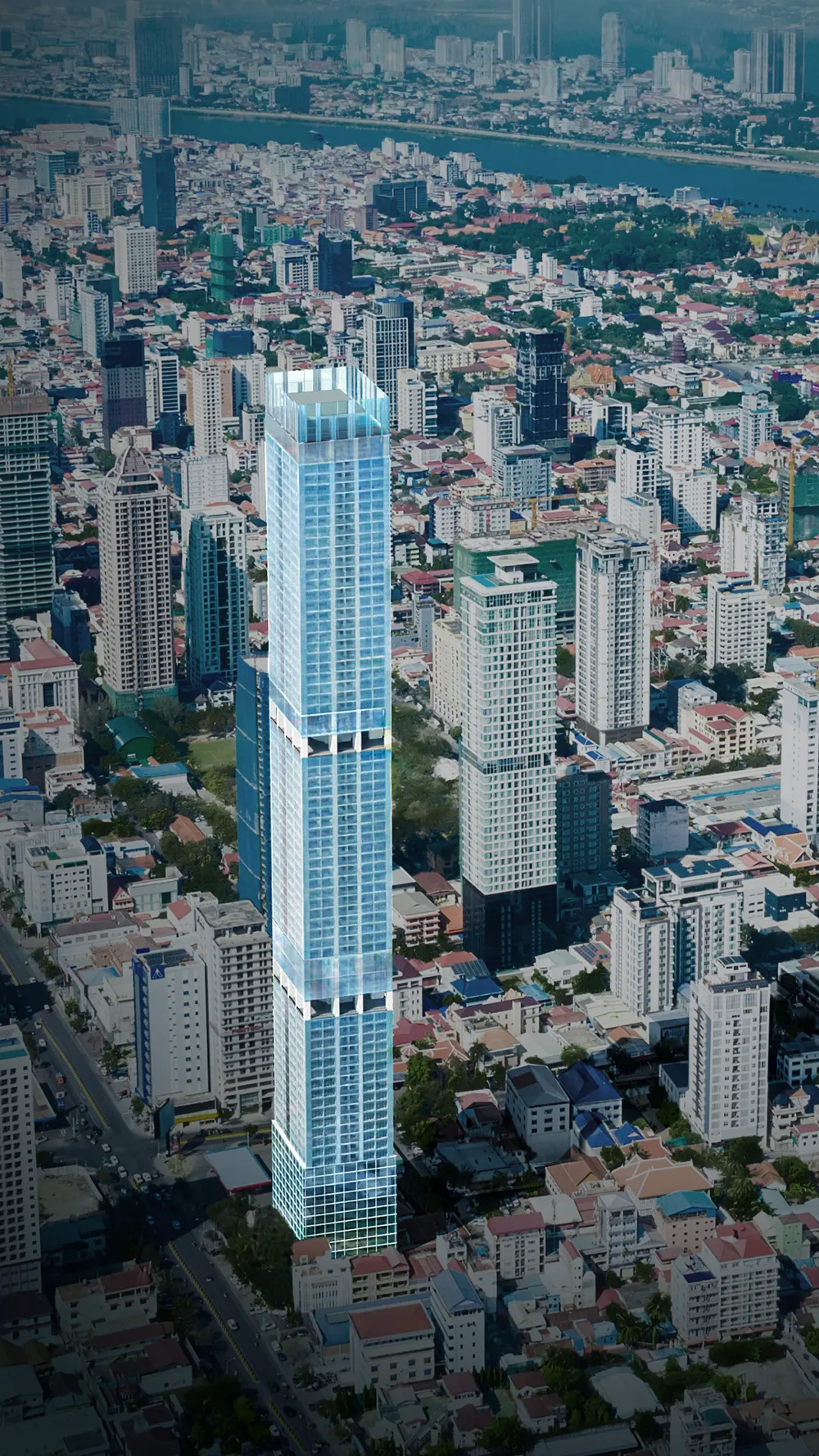 J-Tower 3, exterieur