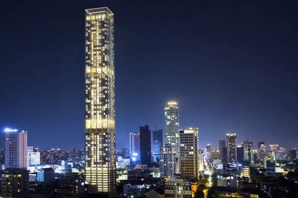 J-Tower 3 's nachts