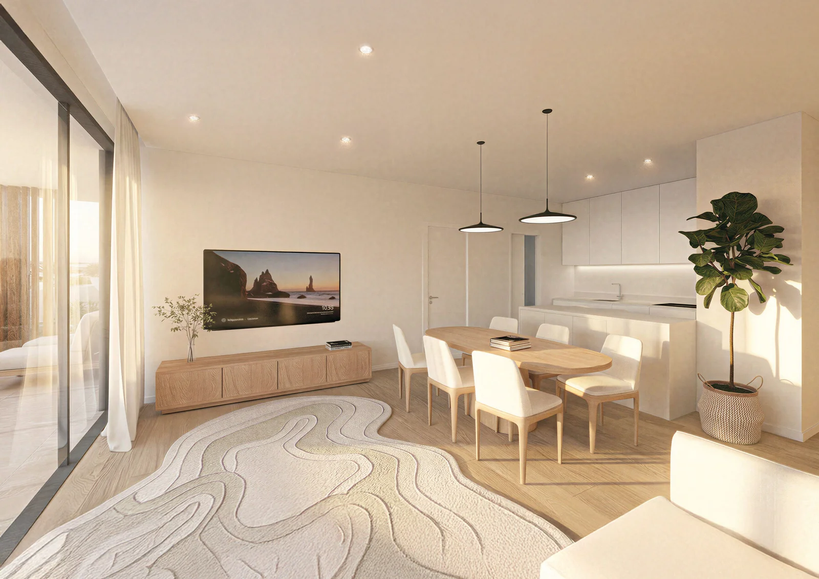 Studio appartement interieur SilverBay