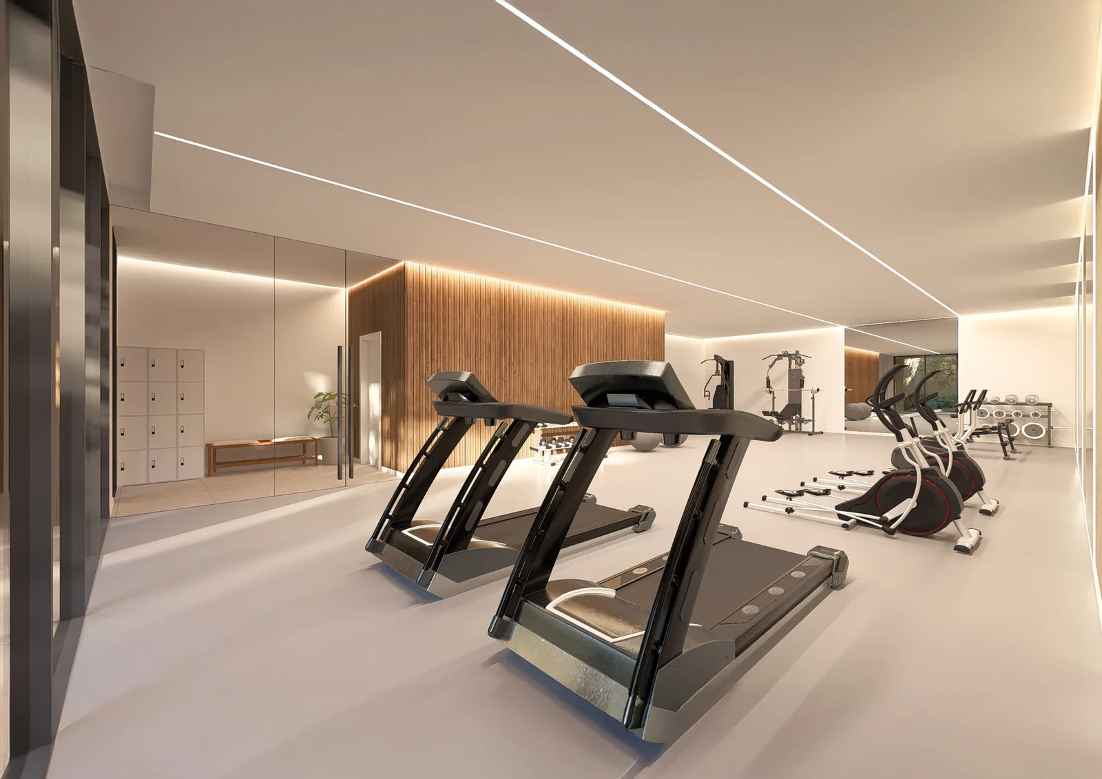 Fitnessruimte SilverBay Residences