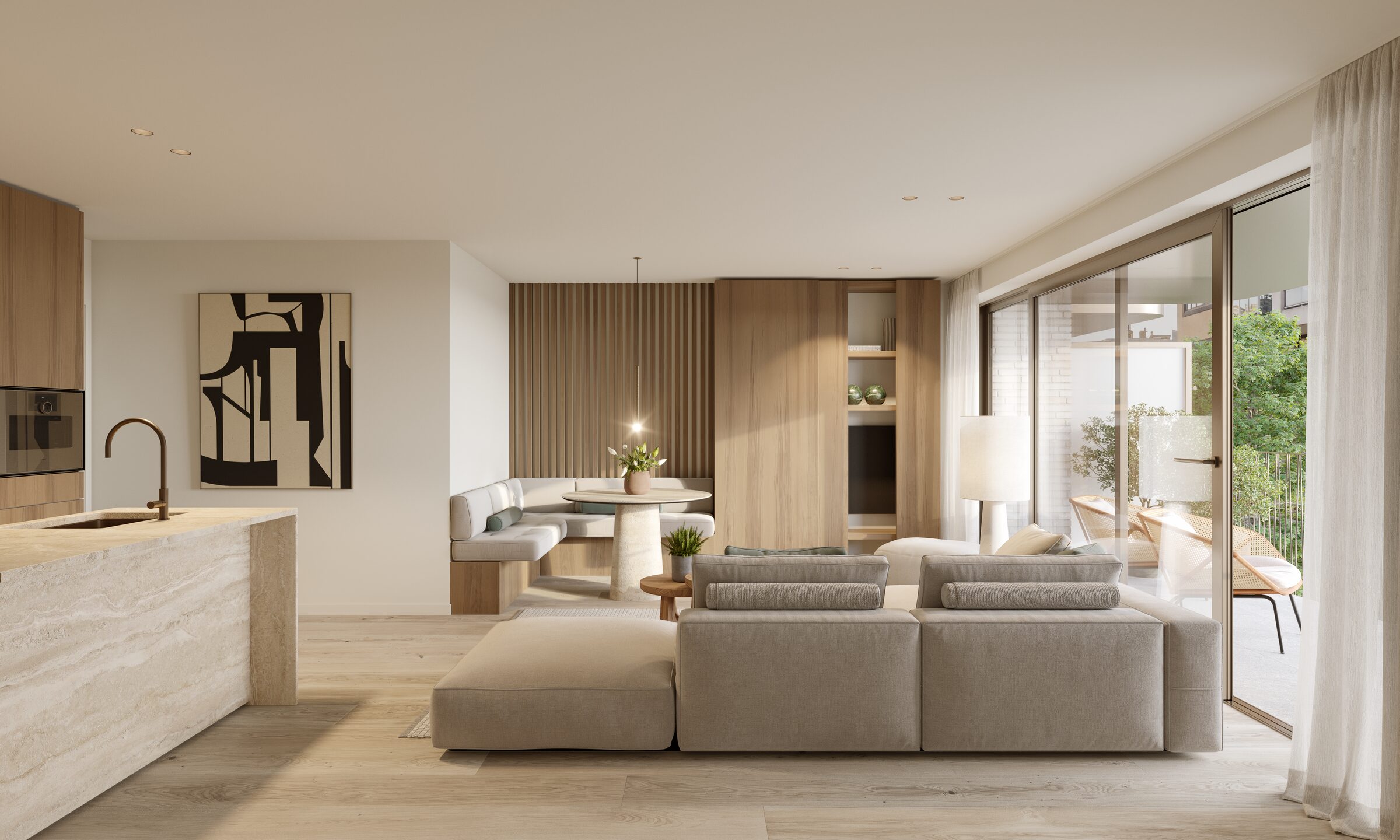 Lichtrijk interieur