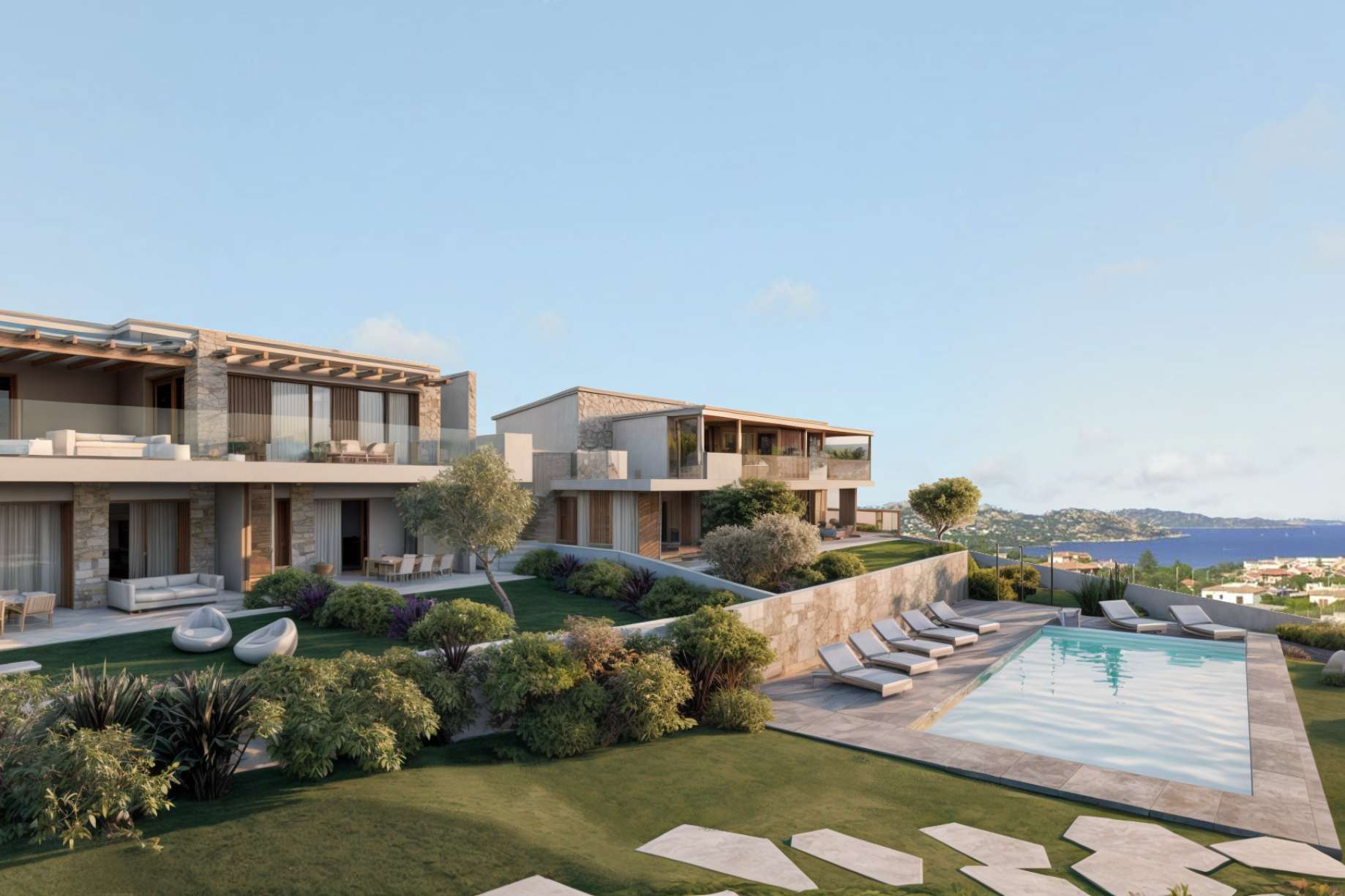 Giardino Palau garden apartment in Palau, Sardinia, Italy