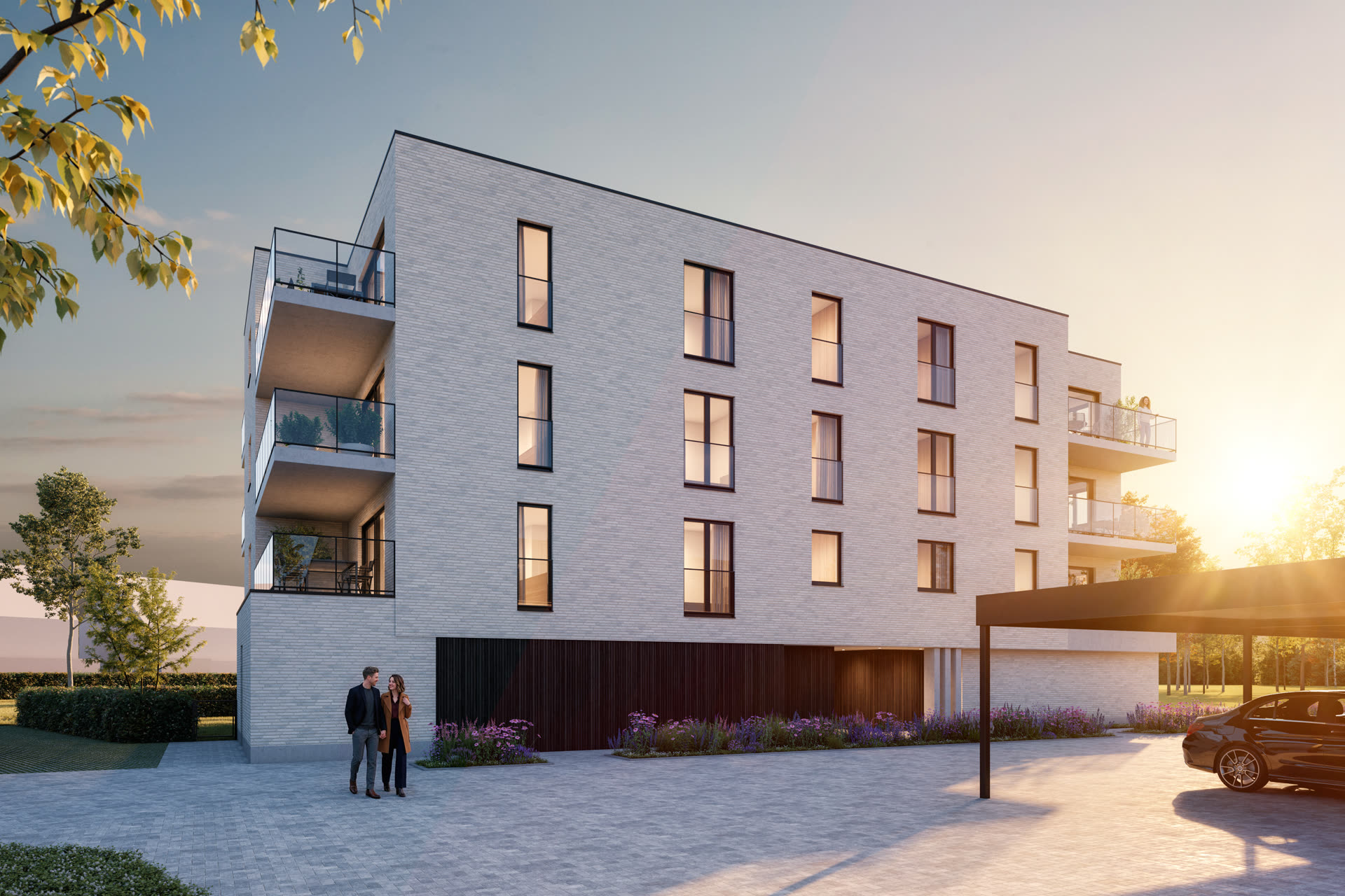 Residentie Graspieper in Leffinge, BEN-appartementen met 2 slaapkamers