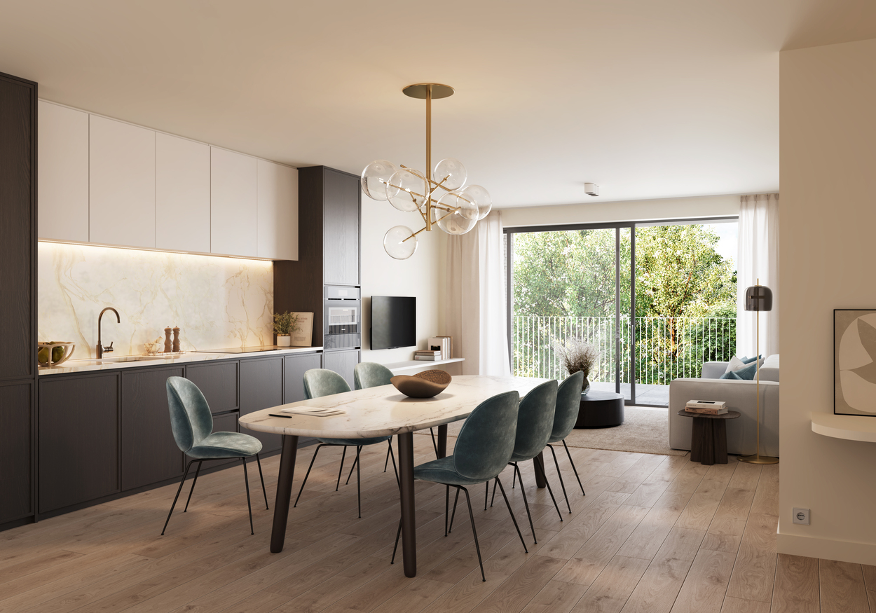 Hoekappartement 3 slaapkamers Kuringen Park met designkeuken