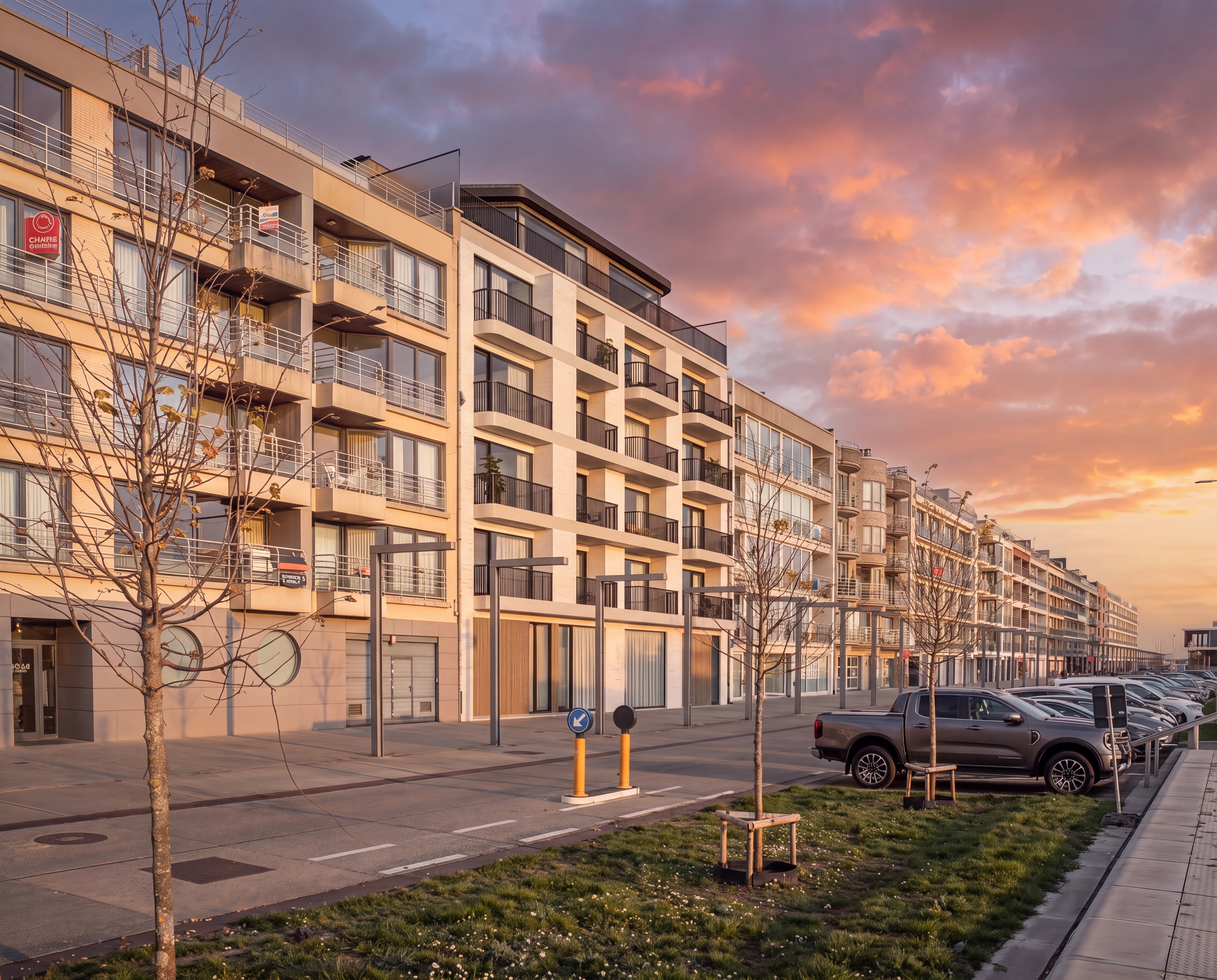 Residentie De Rede aan de jachthaven van Zeebrugge