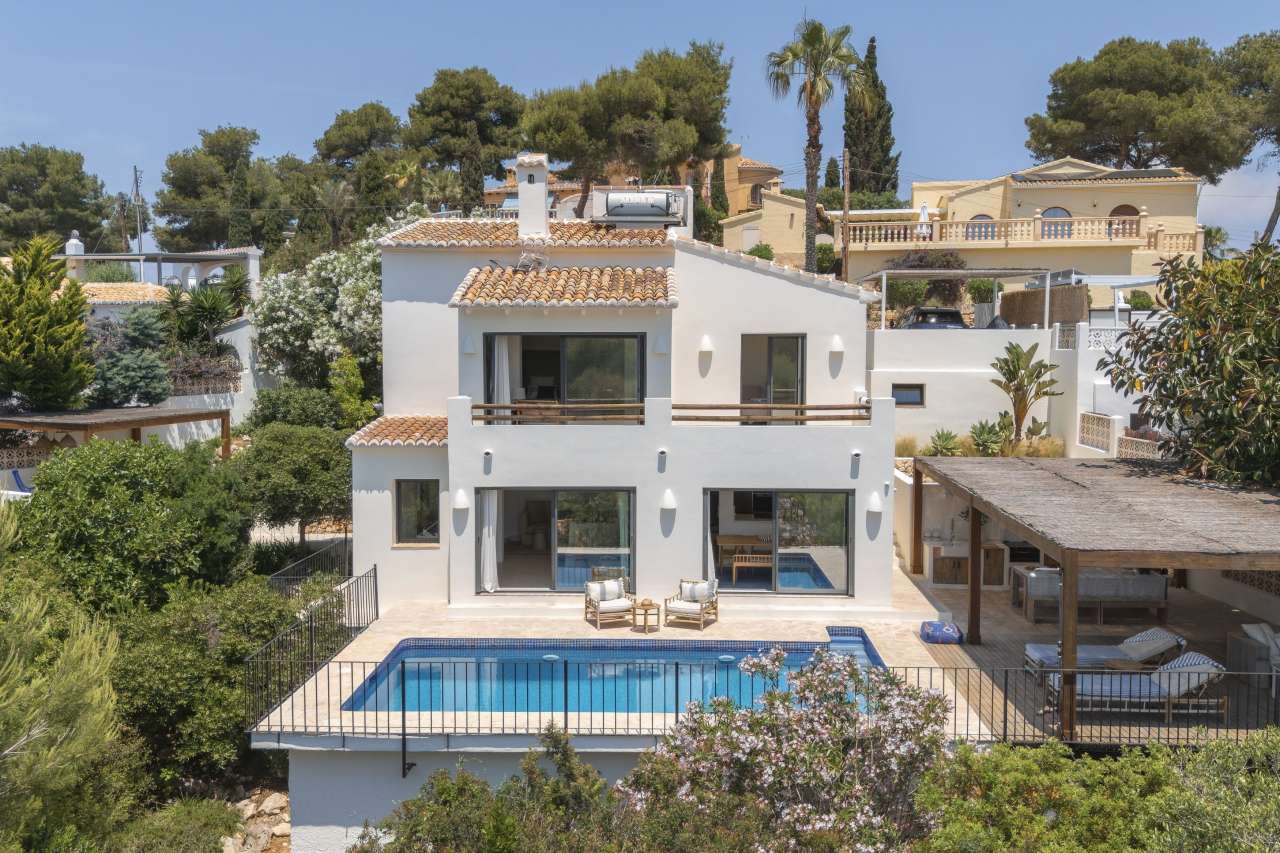 Villa Seven in Jávea on the Costa Blanca with views of the Granadella nature park