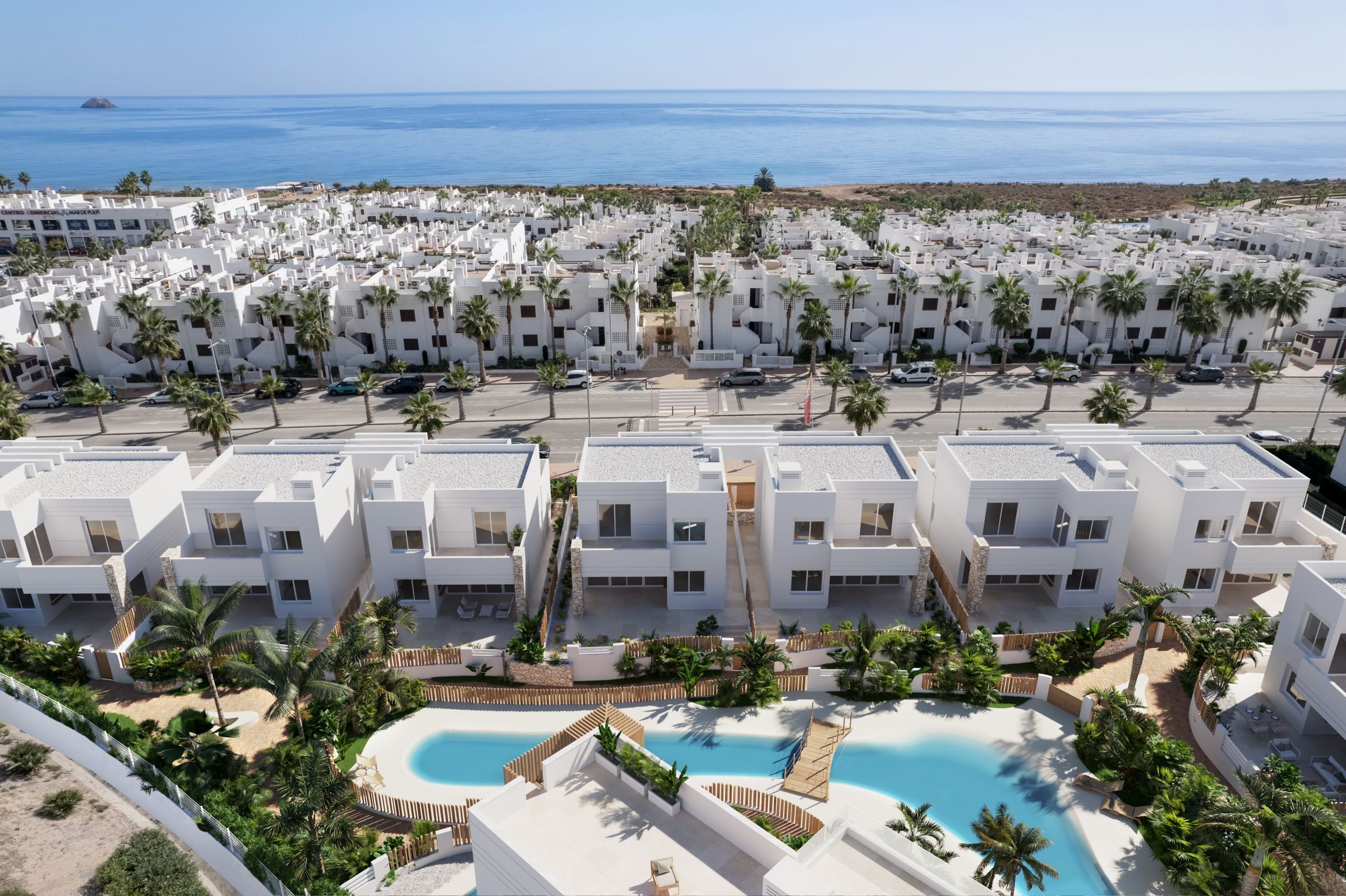 El Yado (villa's en appartementen) in San Juan de los Terreros, Costa de Almería (1/24)