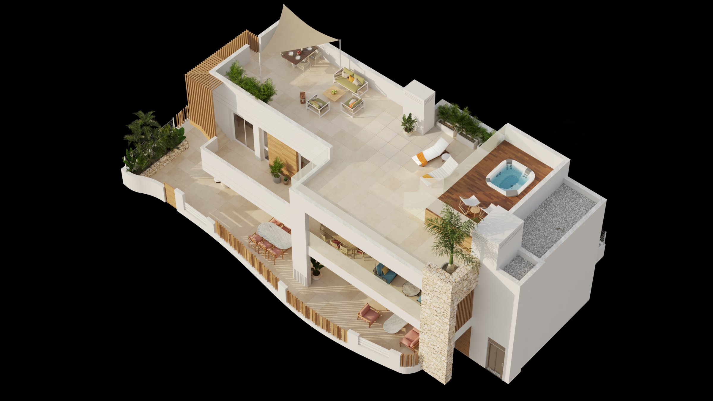 El Yado (villa's en appartementen) in San Juan de los Terreros, Costa de Almería (14/24)