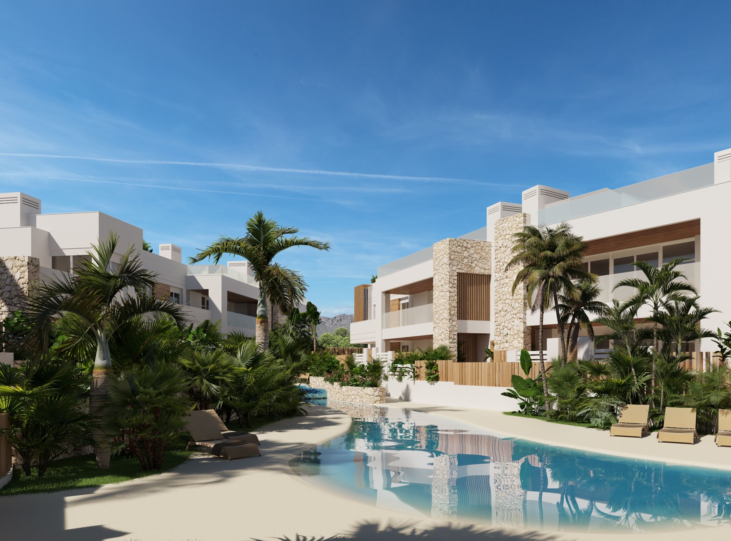El Yado (villa's en appartementen) in San Juan de los Terreros, Costa de Almería (7/24)