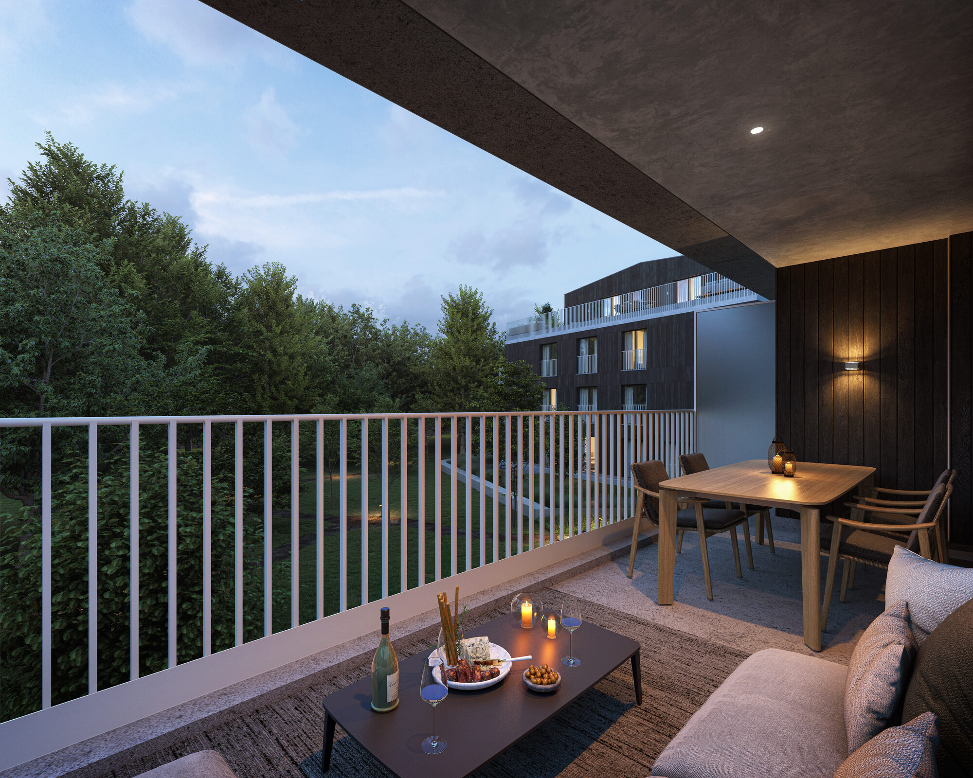Terrassen van Oak Park