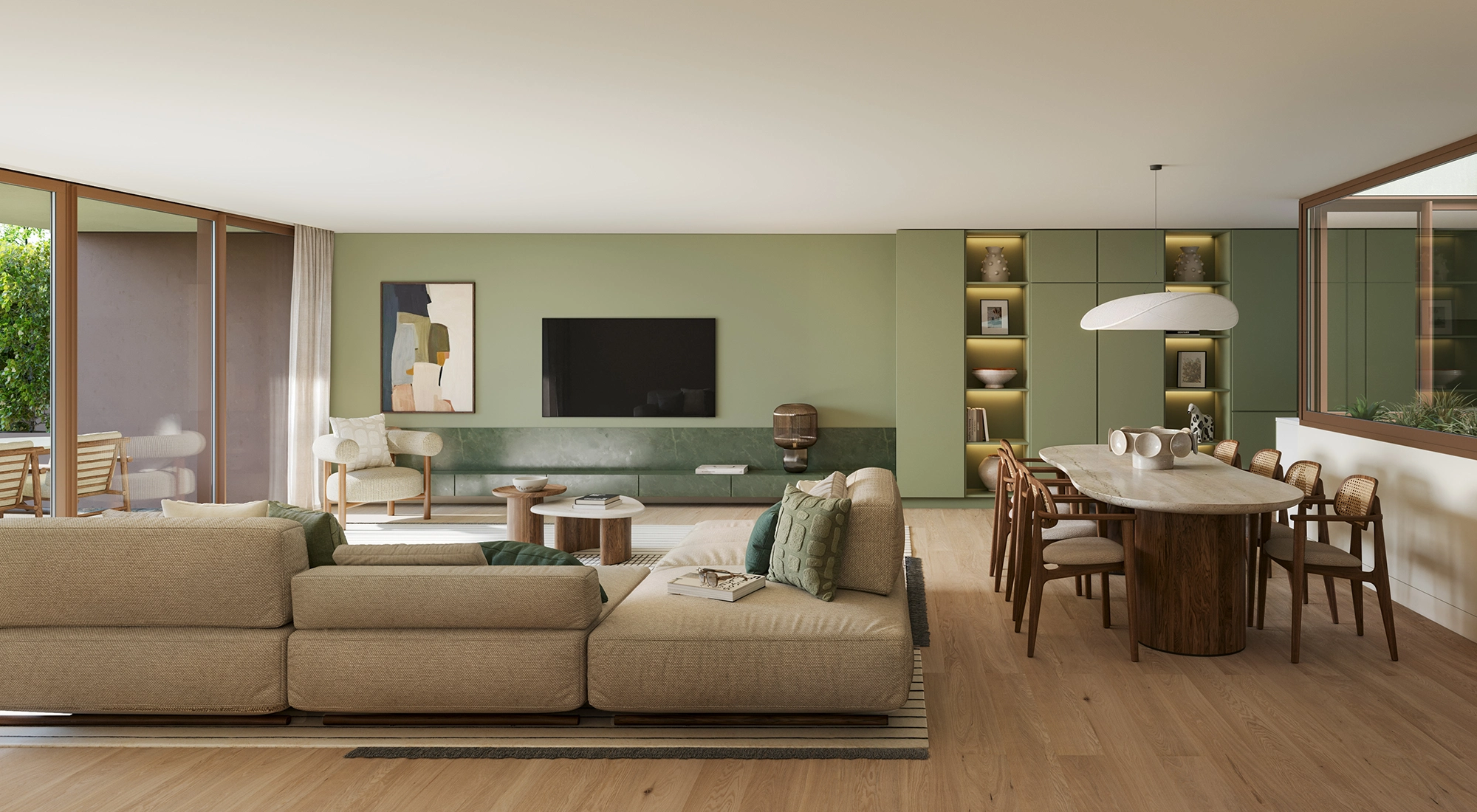 Interieur van woningtype V4+1