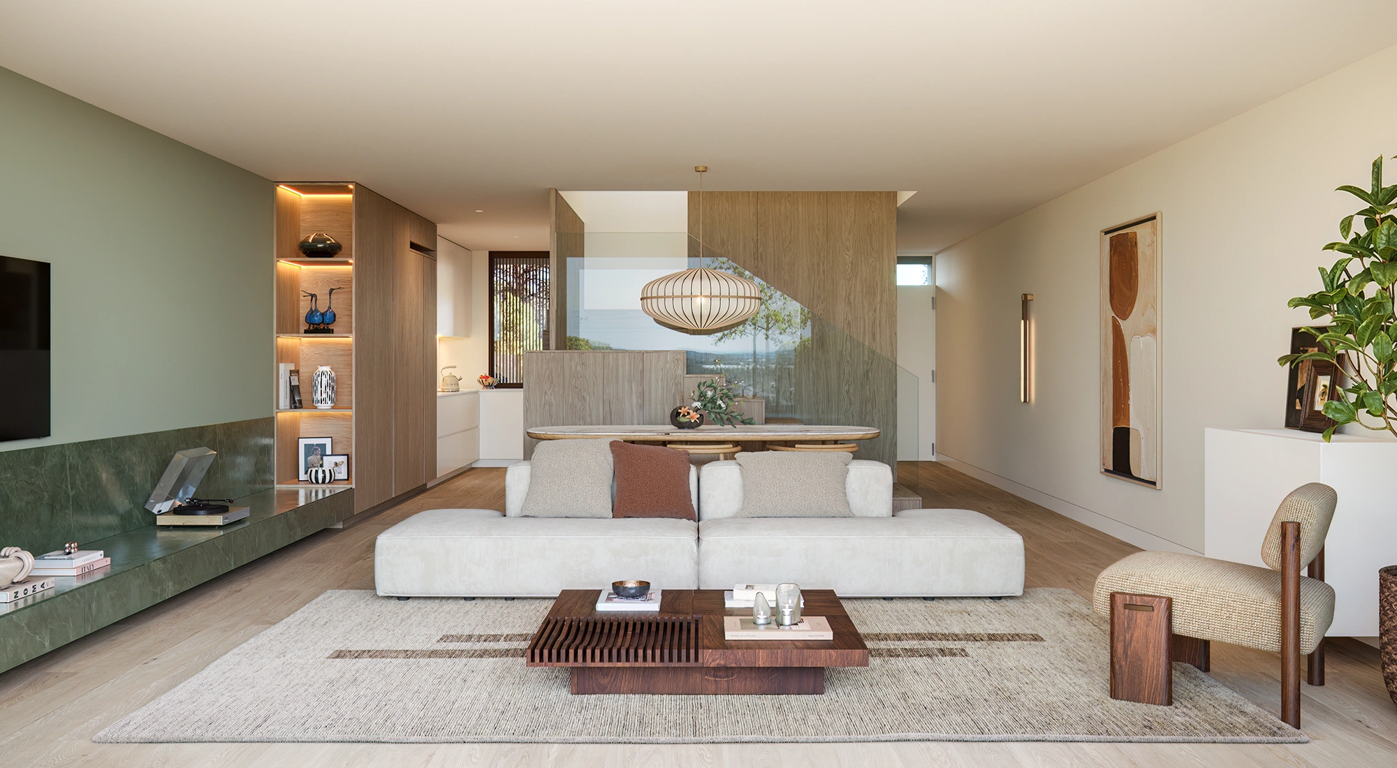 Interieur van woningtype V3
