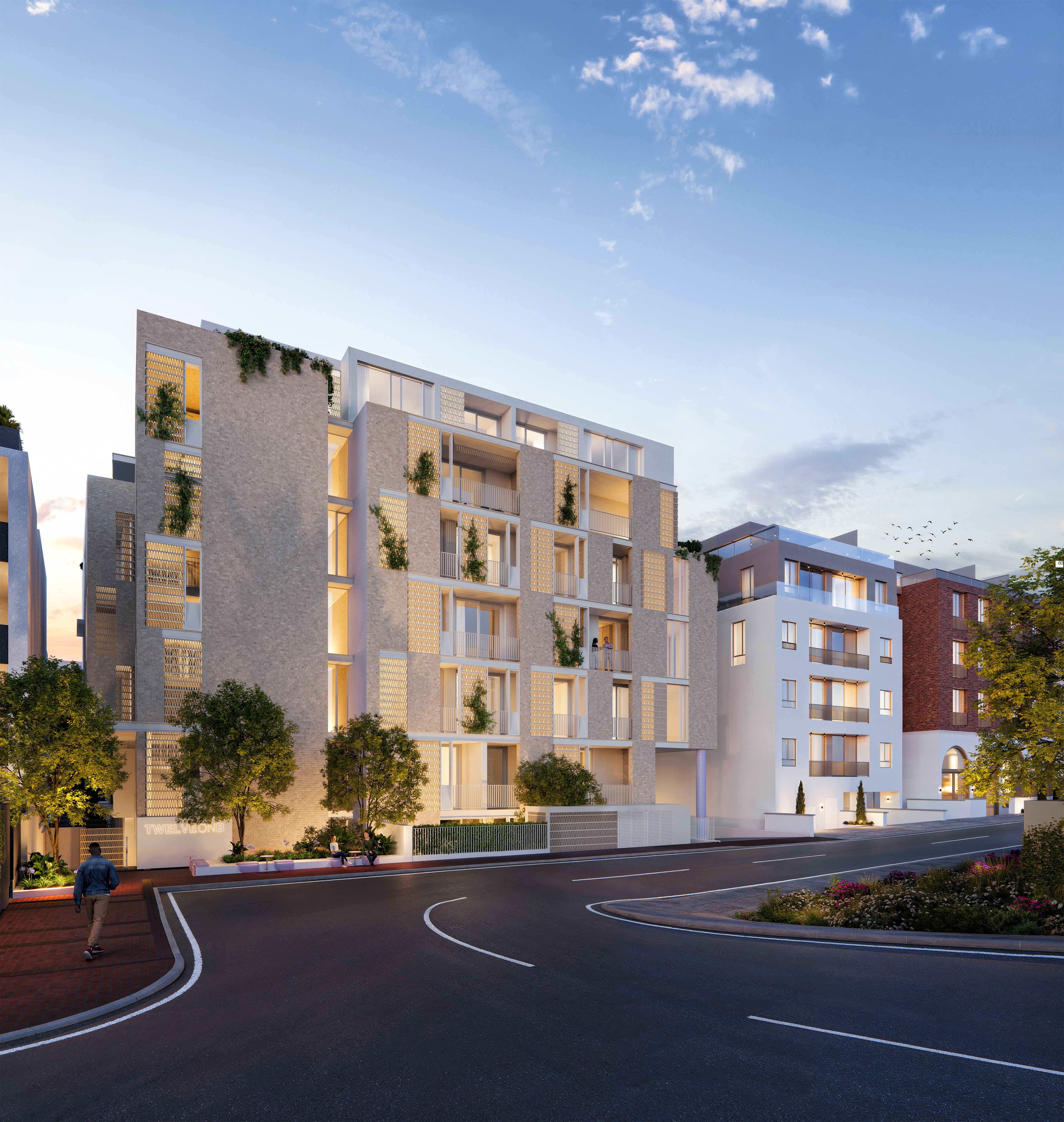 TWELVEONB exterieur aan Braemer Road