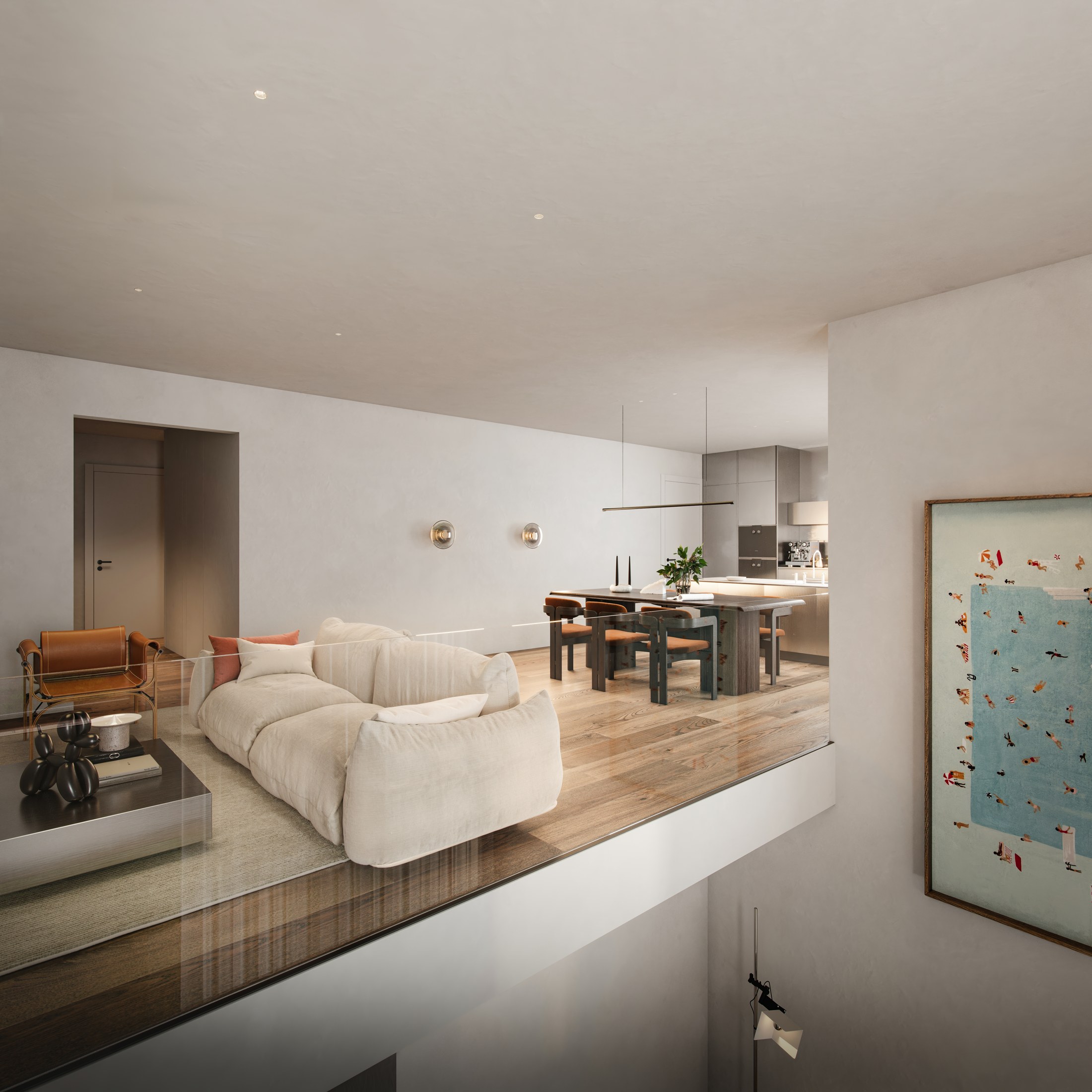 Interieur van een LEO appartement
