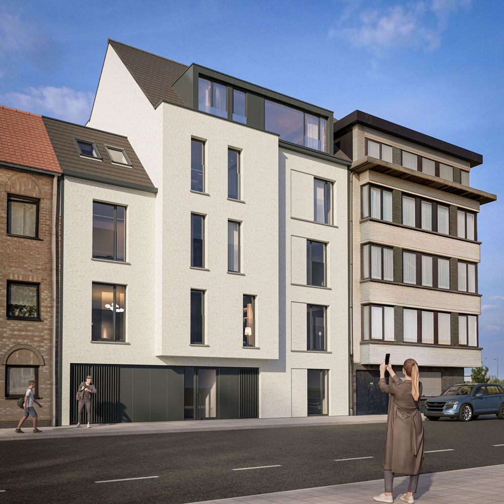 Buitenzicht Residentie Stroombank in Oostende