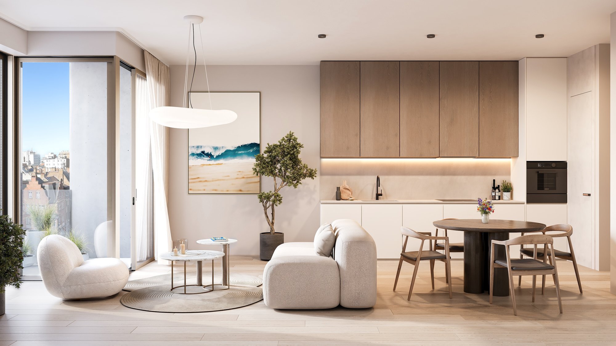 Intérieur Résidence Aurélie — De Panne