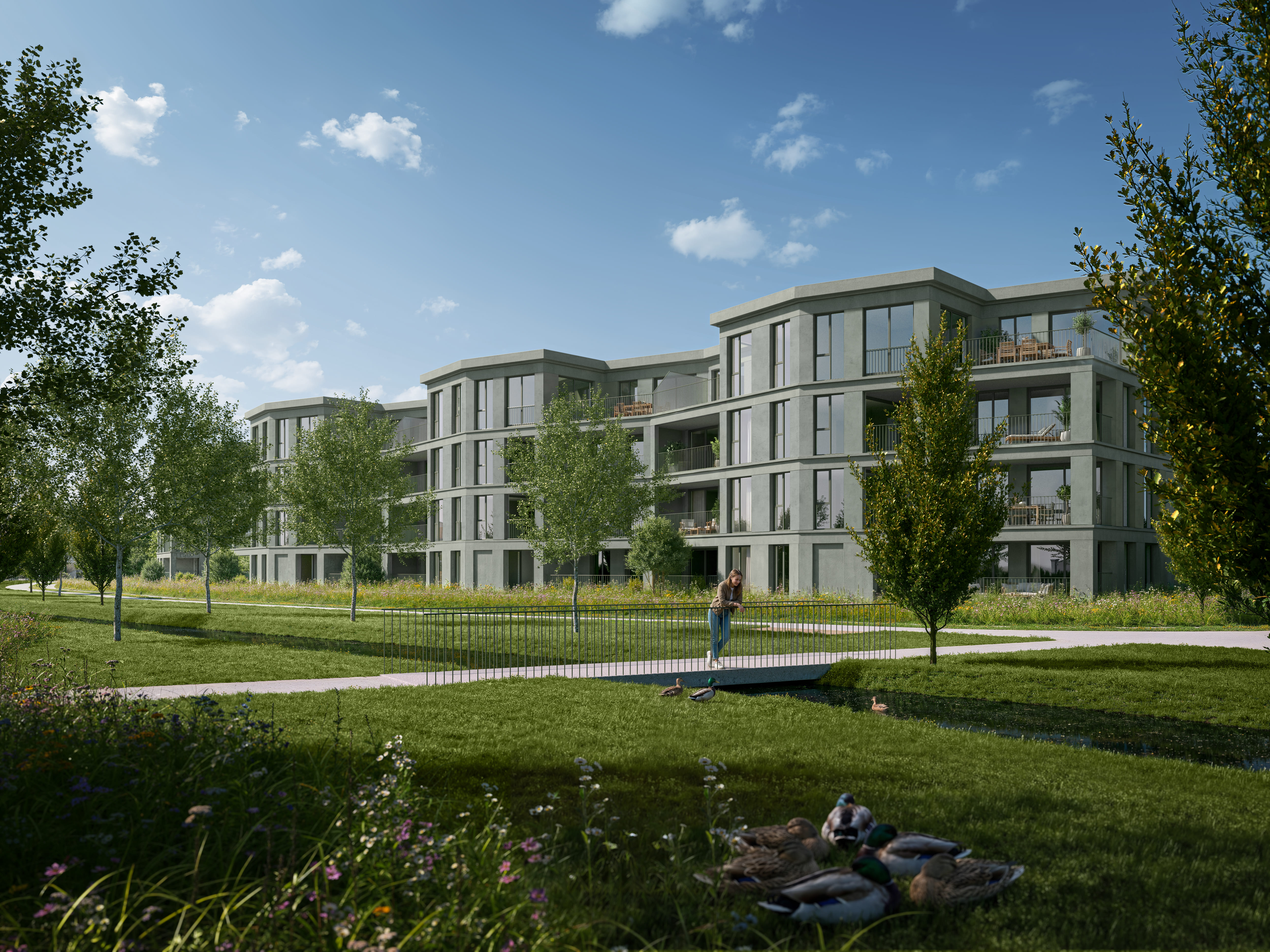 Dungelpark — appartementen in het parkdomein