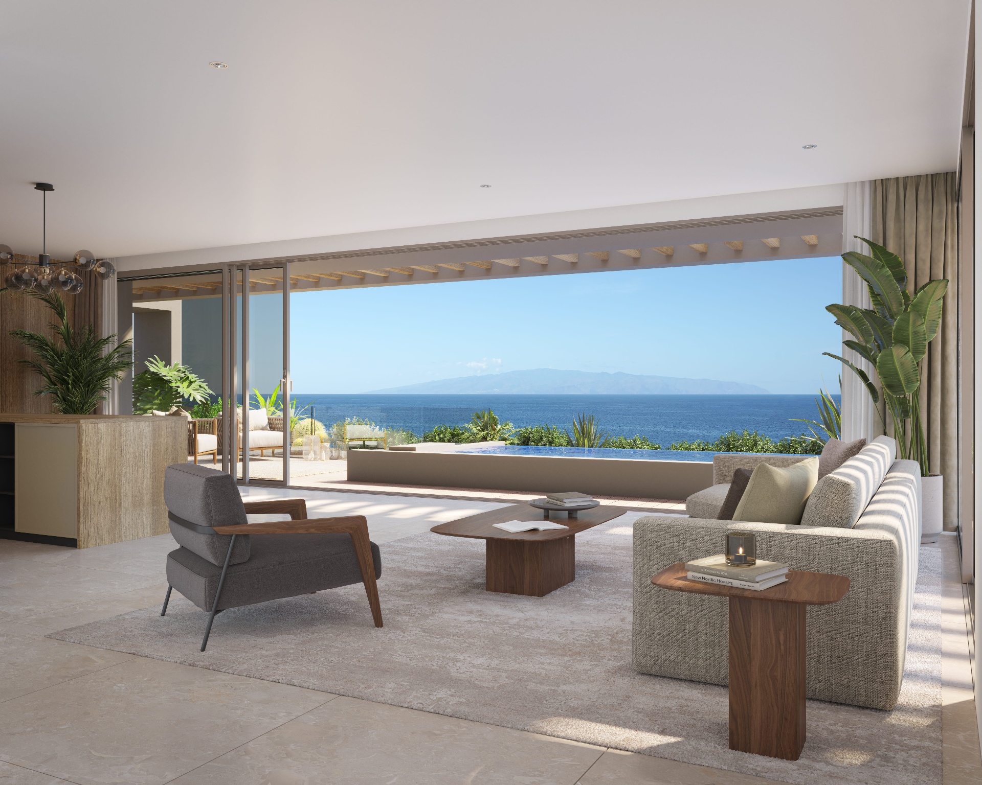 Amoenus — seafront residence with view over La Gomera