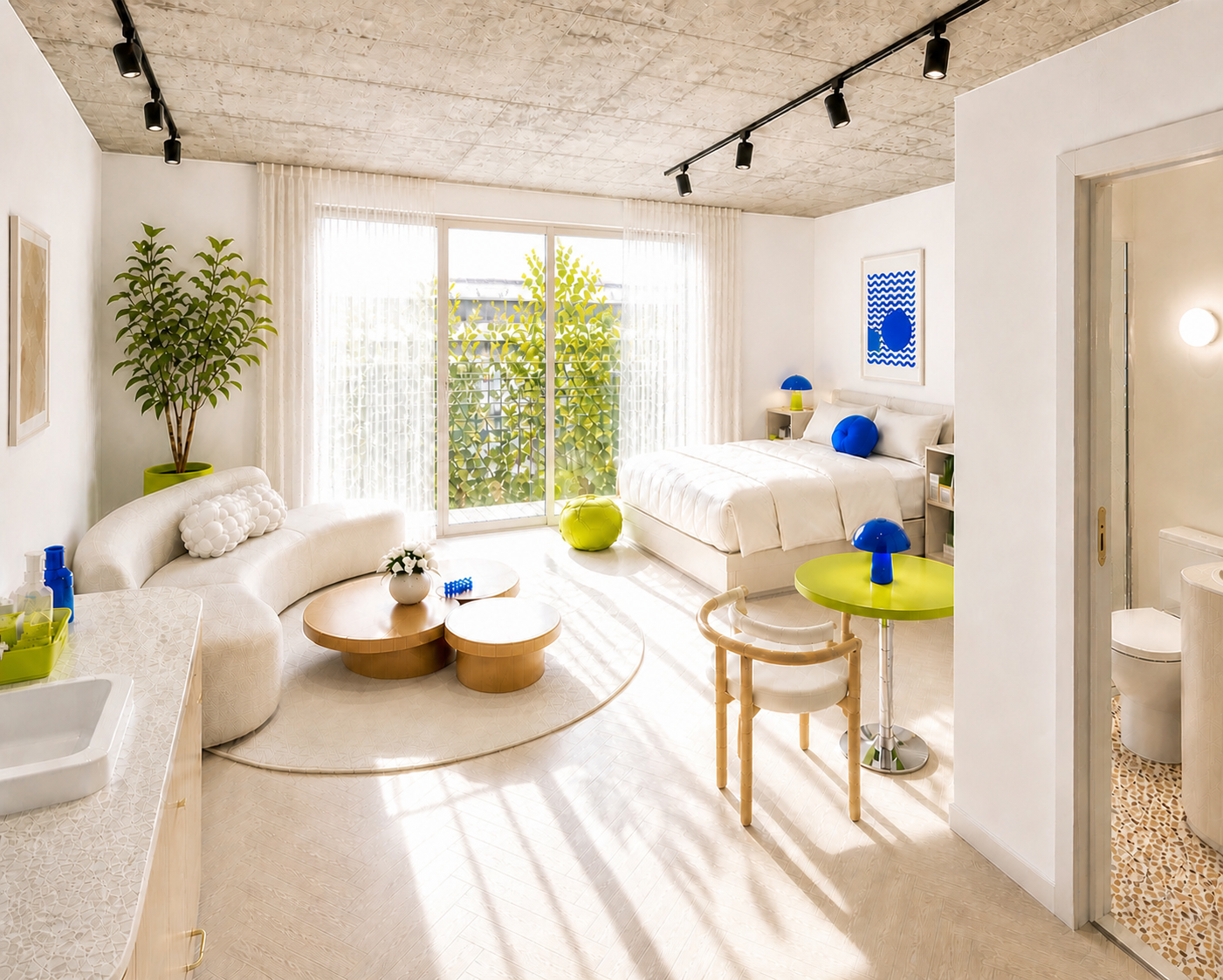 Interieur shortstay studio 1
