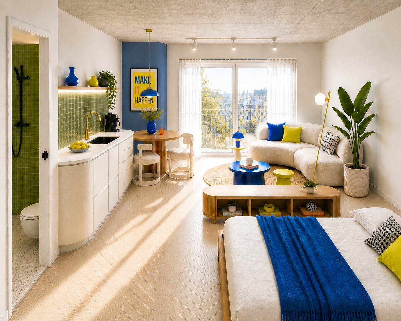 Interieur shortstay studio 2