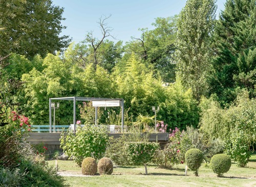 Landscaped garden