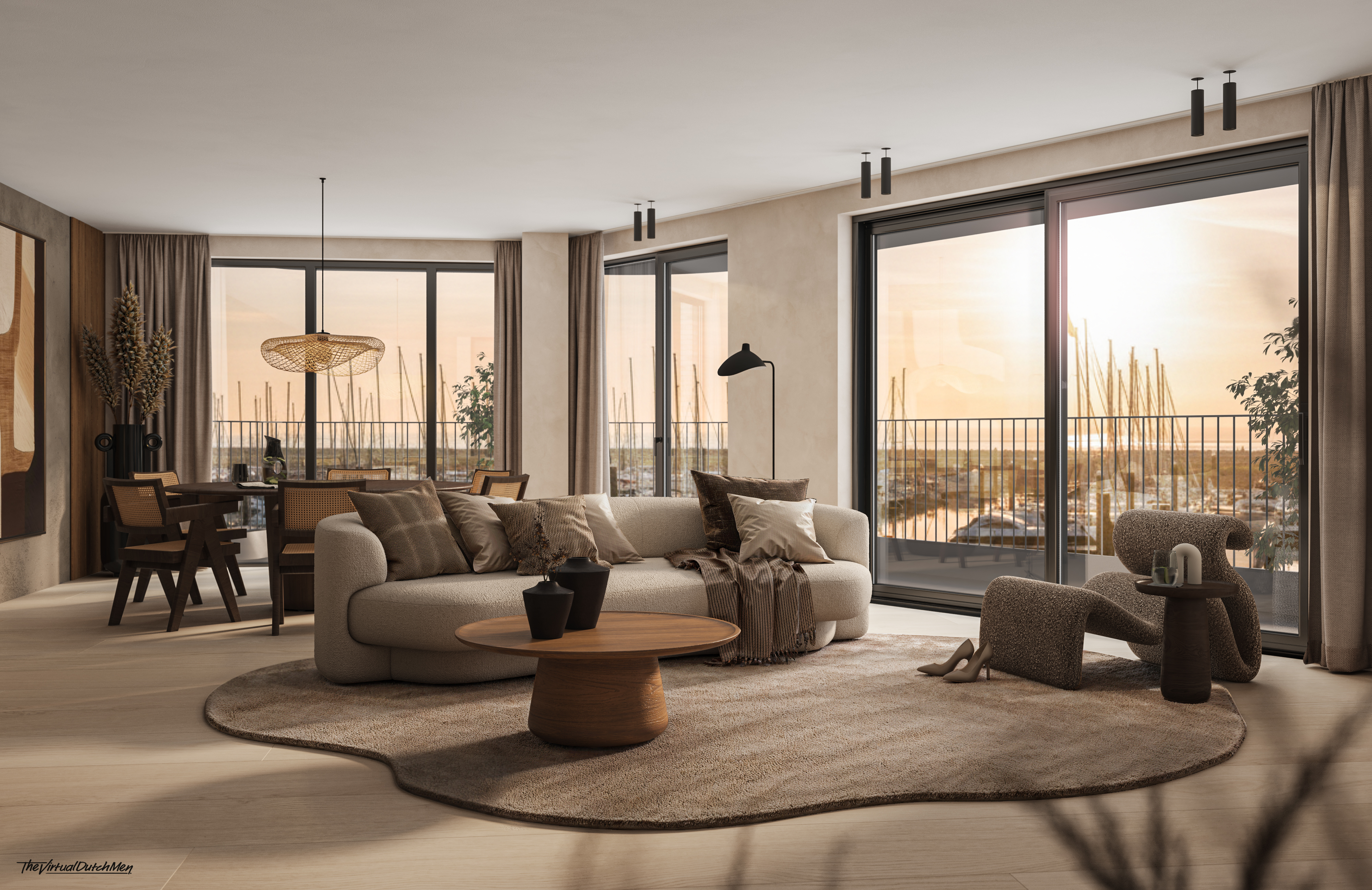 Interieur appartement tweede verdieping