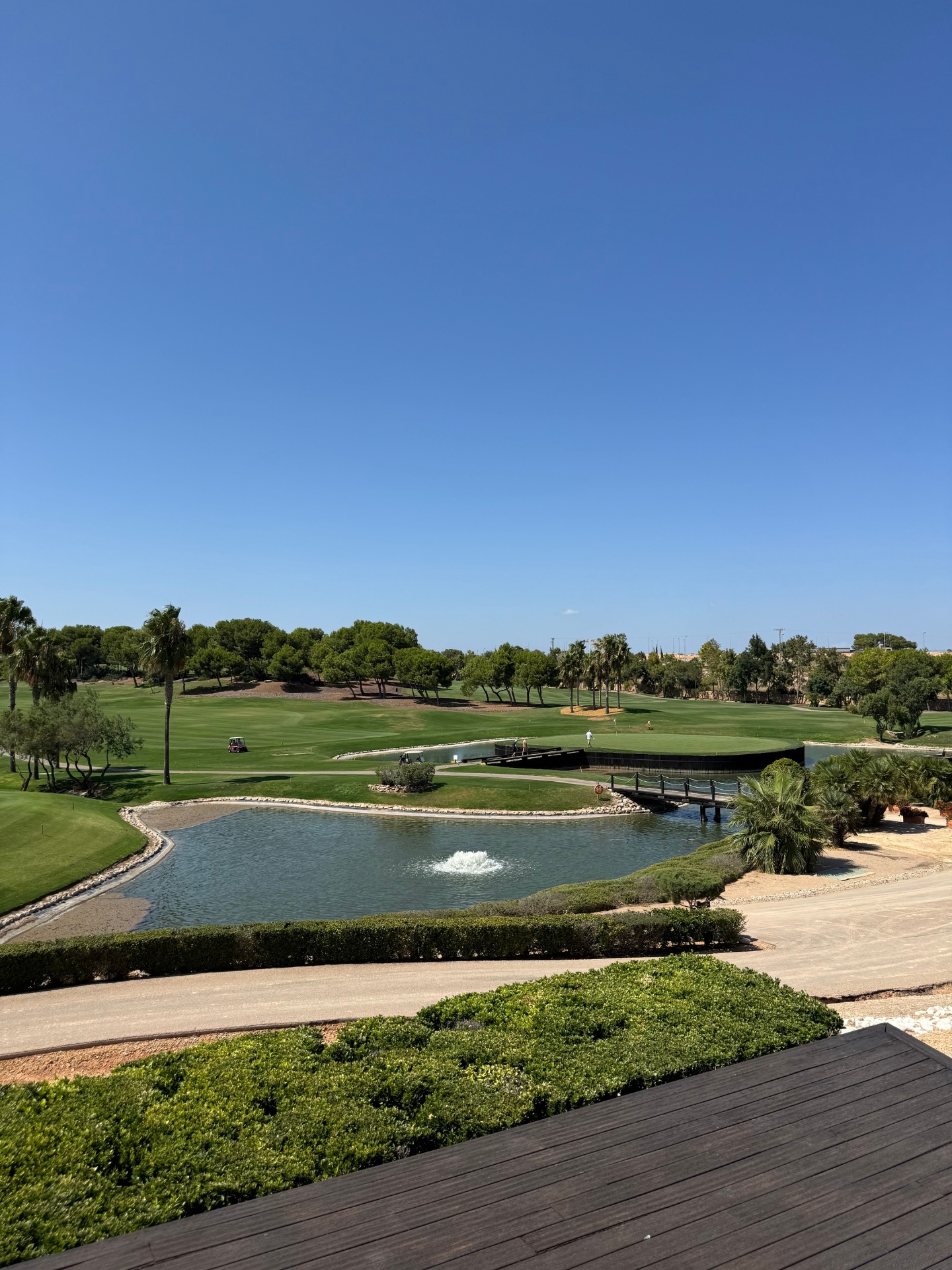 Lokale golfbaan aan de Costa Blanca