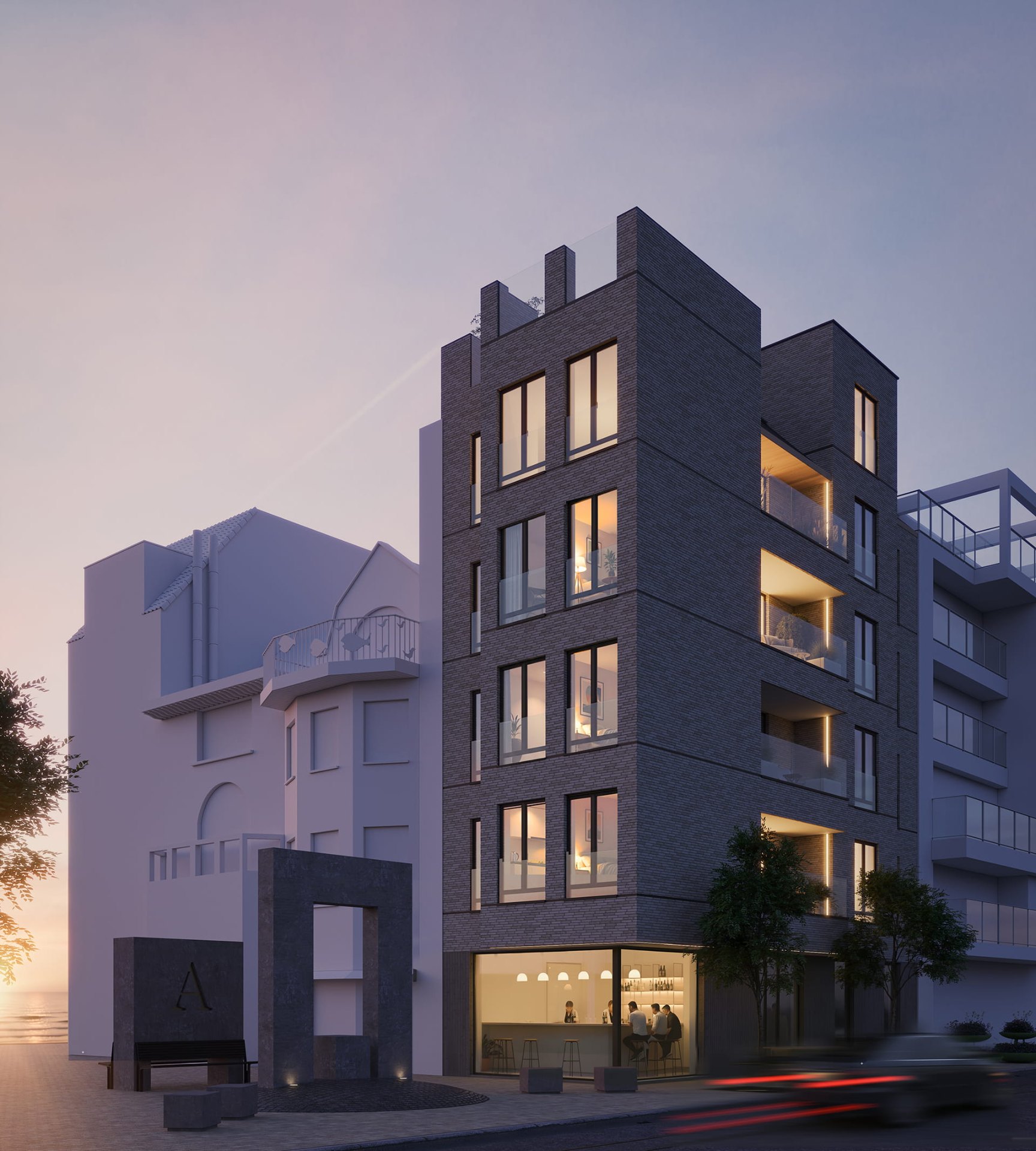 Résidence Edgeview — appartements neufs à 50 m de la plage à La Panne